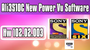 Ali 3510C||HW 102.02.003||New Power Vu Software by Crazy Receivers