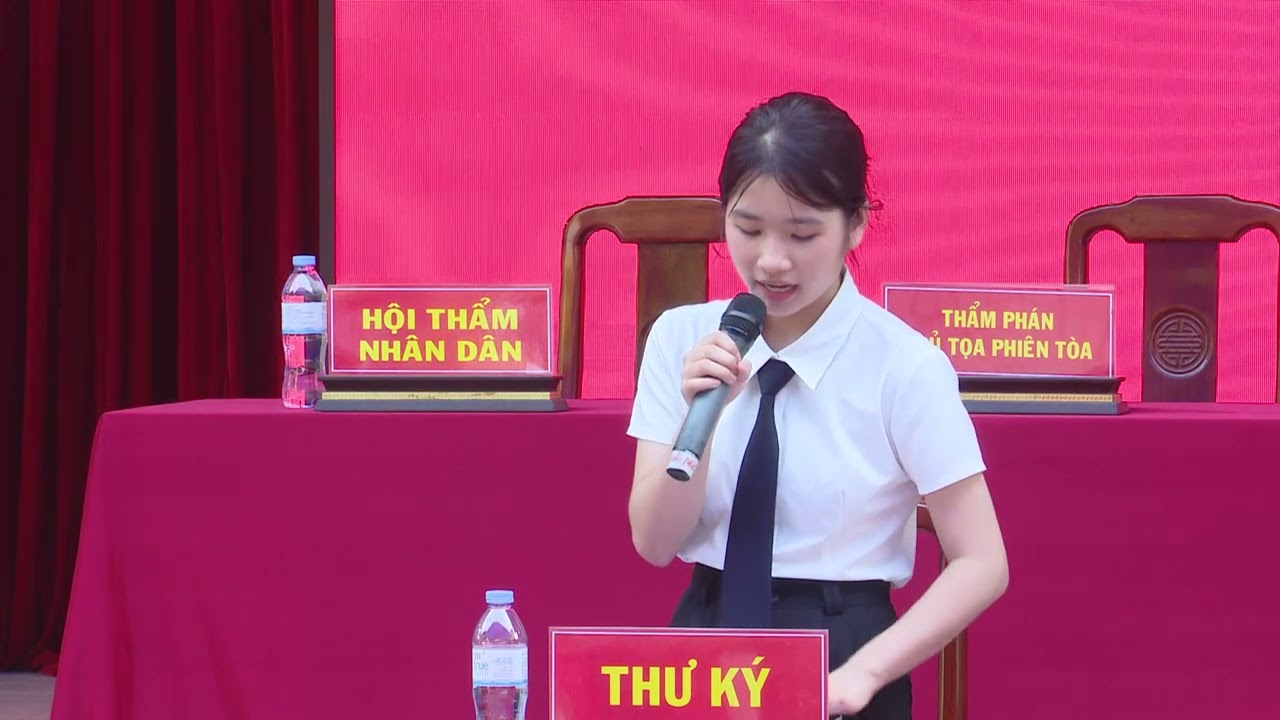 Phiên tòa giả định tuyên truyền phổ biến giáo dục pháp luật tại trường THPT Liên Hà - huyện Đông Anh