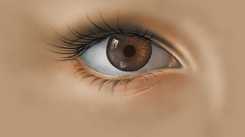 How to draw eye color by Photoshop part 3