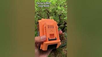 3 loại Pin xạc Lithium máy công cụ khoan cắt của hãng INGCO #PinMayKhoan #PinMayCat #PinXacINGCO