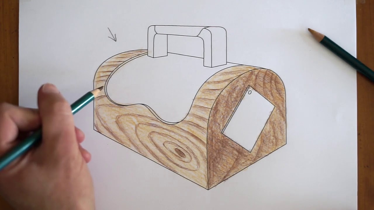 HOW TO DRAW WOOD TEXTURE WITH MARKERS ✍📏// Hand Render Textures // Part 1  