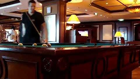 Pool tournament self leveling pool table royal Caribbean cruise line