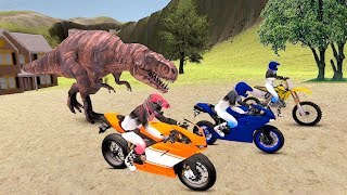 Dino World Bike Racing Game - Bike Race Game - Android Gameplay screenshot 5