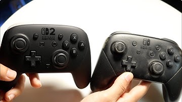 Nintendo Switch 2 Pro Controller Vs Nintendo Switch 1 Pro Controller! (Comparison) (Review)