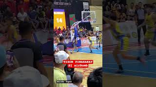 Tizon pinasakay si airbomb #basketballhighlights
