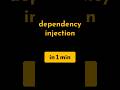 Dependency Injection in 1 min | #geekific #oop #in1min