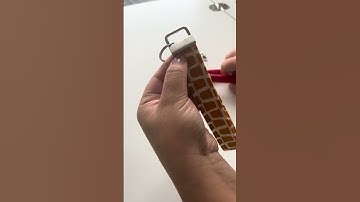 How to attach key fob hardware