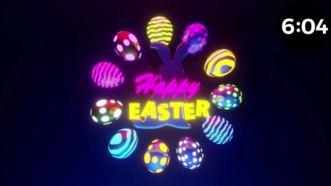 10 Minute Easter Timer Easter Countdown Timer Easter Classroom Timer