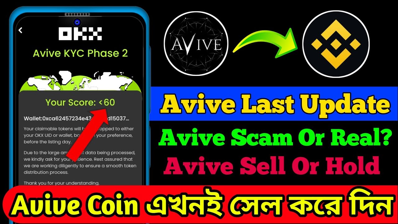 Avive Mining App Last Update || Avive Mining Bangladesh Withdrawal || Aviva Coin Sell Process