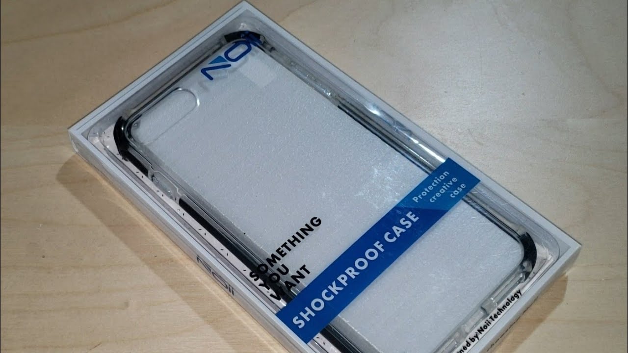 NOii iPhone 8 plus & iPhone 7 plus heavy-duty protective case with glass screen protector