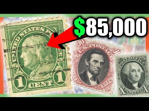 RARE STAMPS WORTH MONEY - MOST VALUABLE STAMPS!!