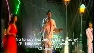 Video voorbeeld van "Janusz Gniatkowski - Opole 1989 - Wiazanka piosenek lat 50'"