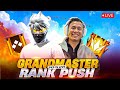 New Grandmaster Top 1 Push V Badge Lobby ❤ FF LIVE ✌ Free Fire LIVE! #ff #freefire  #pxplive
