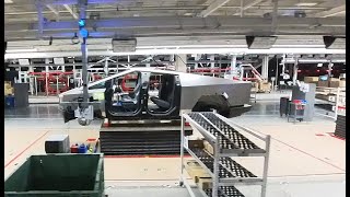 Giga Texas Cybertruck Production Line | Delivery Event Factory Tour | Greggertruck