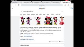 Minnie mouse o Wikipedia