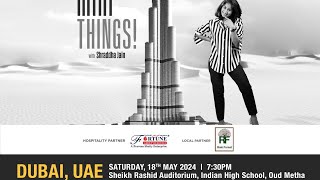 Yes!! Aiyyo Shraddha’s hit Standup show (English/Hindi) - now at Dubai on 18th May - #plssupport