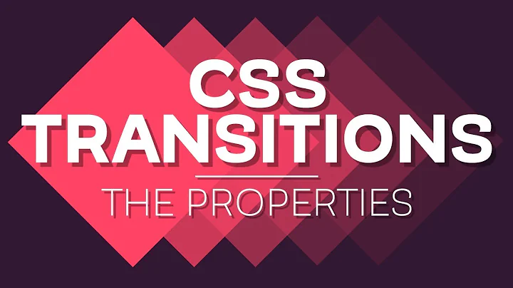 Animating with CSS Transitions - A look at the transition properties