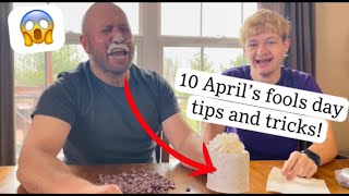 10 APRIL FOOLS DAY Tips and Tricks! by howtoPRANKitup 9,504 views 3 years ago 17 minutes