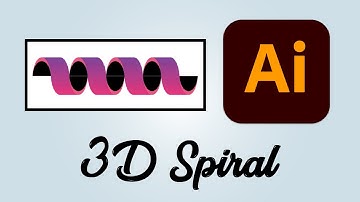 How to Create 3D Spiral in Adobe Illustrator