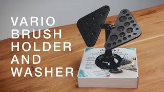 VARIO BRUSH HOLDER AND WASHER Setup instruction