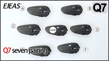 EJEAS Q7 | How to Pair SEVEN Q7 Intercoms