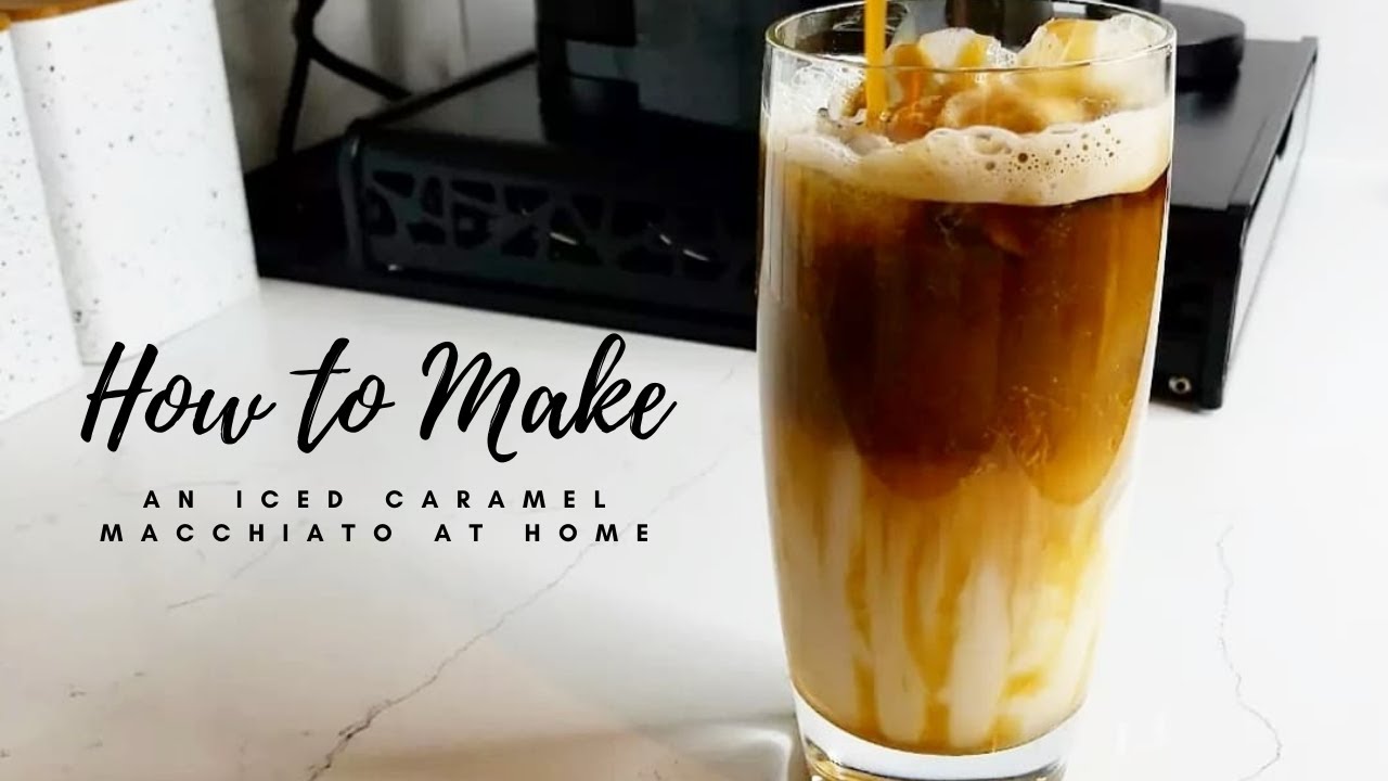 Nespresso Caramel Iced Coffee from Waiting On Martha