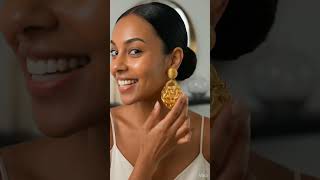 POV: you found the earrings that make EVERY outfit look good. #earrings #jewelry #earringstyle