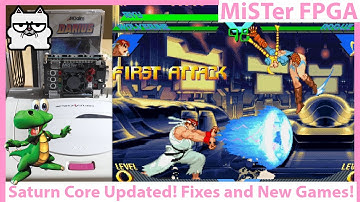 MiSTer FPGA Sega Saturn Core Updated Again! BIG Improvements, New Games and Fan Test Requests