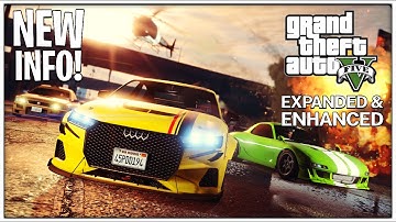 GTA V Expanded & Enhanced NEW Details! - NEW Graphics Modes, Character Transfer, NEW Menu & MORE!
