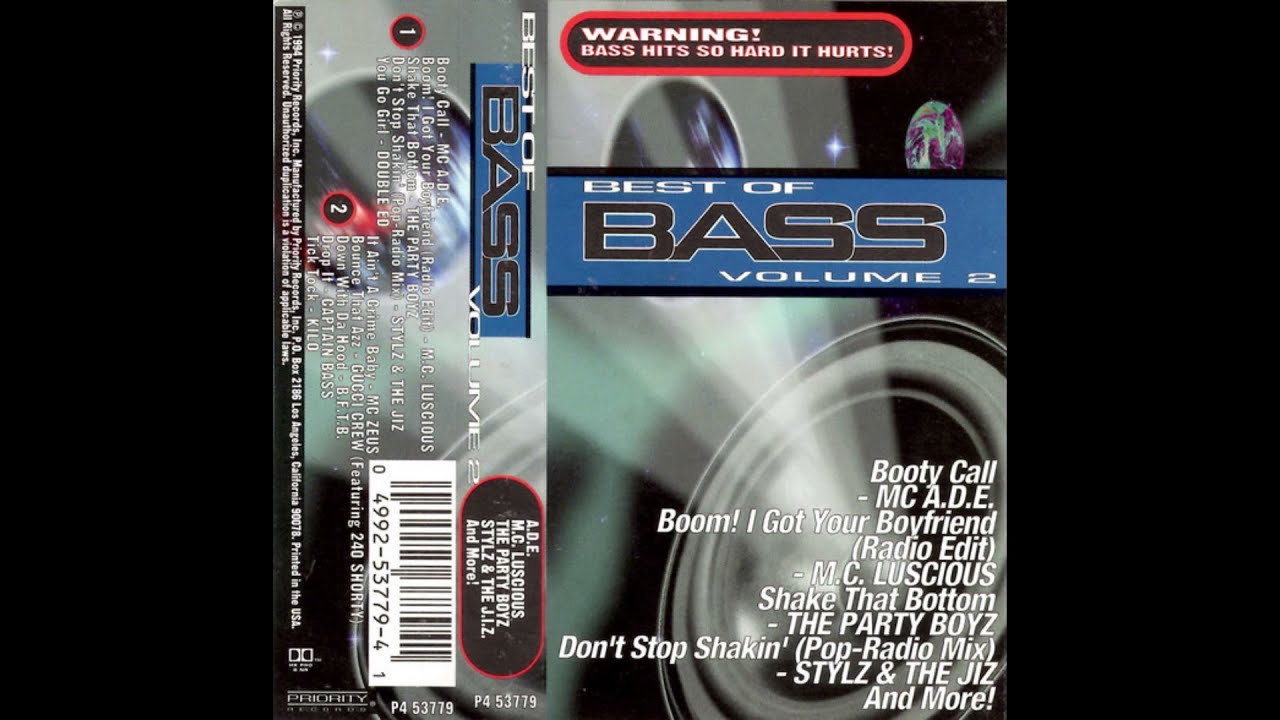 Best Of Bass Volume 2 [Full Tape / 1994]