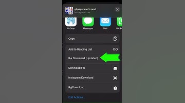 How to download with rDownload(Updated) from Instagram