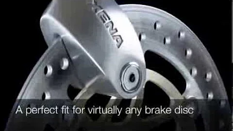 XENA Motorcycle Security TV: XX Series disc-lock alarms