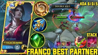 FRANCO THE BEST PARTNER FOR CECILION ‼️ CECILION BEST GAMEPLAY 2024