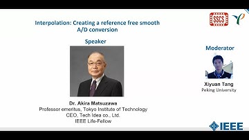 Webinars for Young Excellence: Interpolation Creating a reference free smooth AD conversion