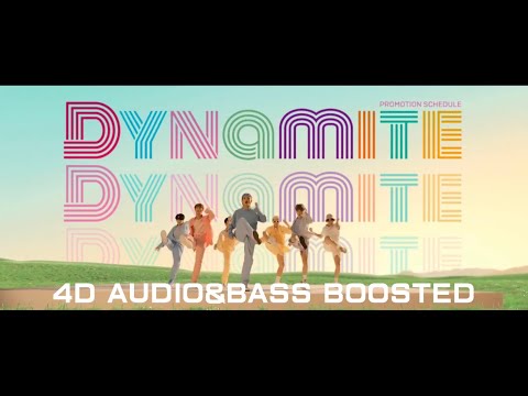[立体音響&重低音強化] [4D AUDIO&BASS BOOSTED] BTS (방탄소년단) 'Dynamite' Original MV
