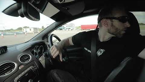How to do a J-Turn Driving Demonstration FWD, V-FORCE Training, Advanced & Defensive Driver Training