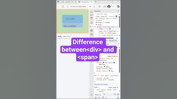 What’s the difference between div and span in HTML? #shorts #shortsfeed #viral #infysky #coding