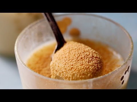 Video: Soy Milk Pudding With Nuts And Cinnamon