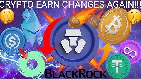 CRO COIN BREAKING NEWS!!! CRYPTO.COM EARN CHANGES AGAIN! BLACKROCK BUYING BITCOIN! TORNADO CASH! ETH