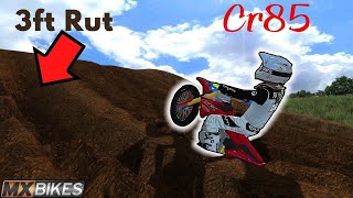 Cr85 Takes On The Deepest Ruts EVER! (I Broke The Game And Myself)