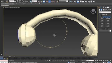 Headphone in 3dsmax - Part I: Modelling