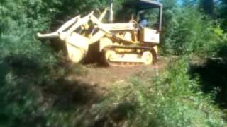 Case 450 dozer crawler loader with 4 in 1 (drott)