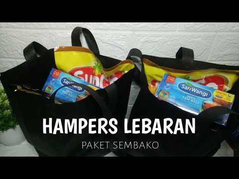 Ide Hampers Lebaran Simpel