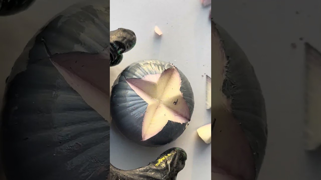 Amazing fruit cutting design 