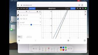 Linear Systems Using Desmos