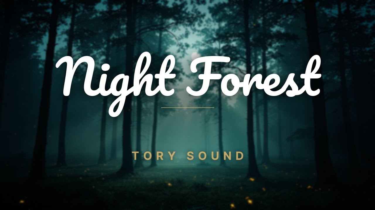 🌲 虫の声で眠る | 夜の森ASMR | 不眠症解消