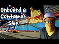 Onboard Container Ship (HD 60fps)