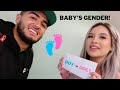 WE GOT OUR BABY&#39;S GENDER!!!!