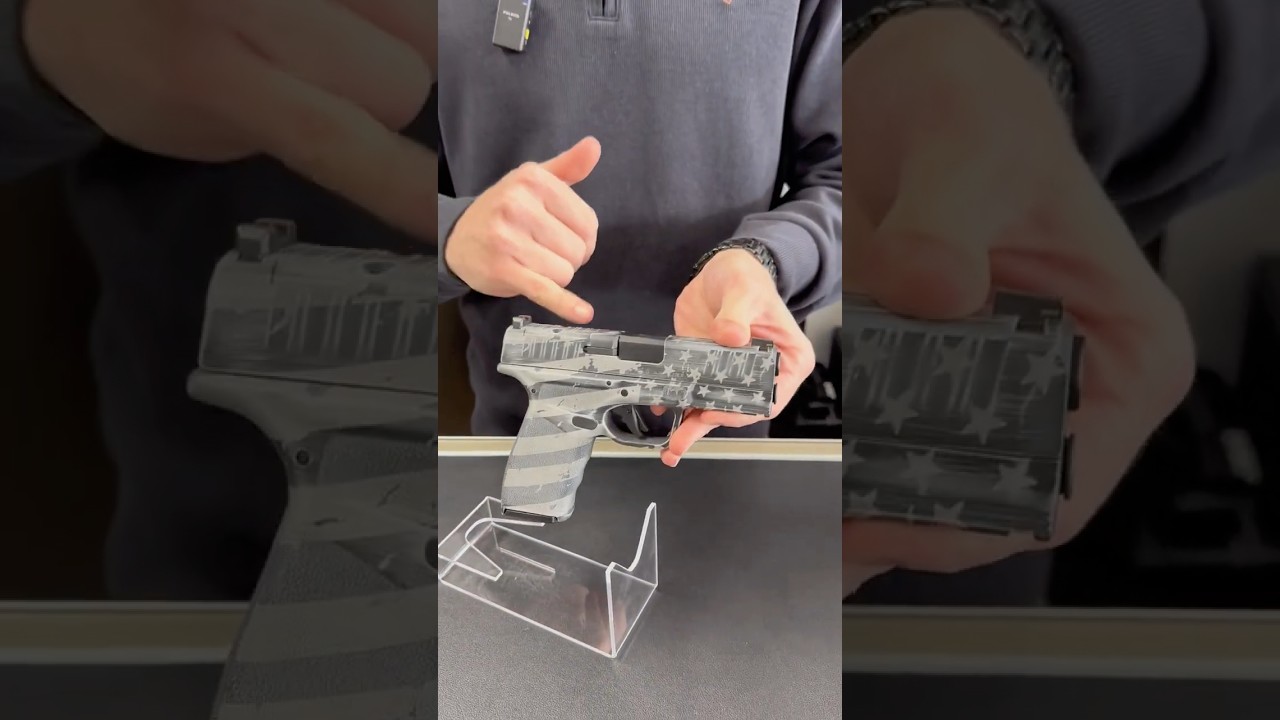 Show off your patriotism with our NEW Springfield Hellcat Pro! 