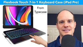 TYPECASE Flexbook Touch iPad Keyboard Case Unboxing, Setup